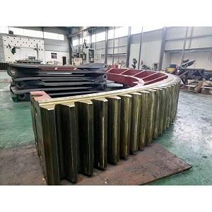 Ball Mill Part Large Diameter Casting Steel Half Gear Ring Ball Mill Part Large Diameter Casting Steel Half Gear Ring
