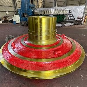 Factory Outlet Customized Brand New Durable Forging Casting Steel Ball Mill Trunnion End Cover with Hollow Shaft Factory Outlet Customized Brand New Durable Forging Casting Steel Ball Mill Trunnion End Cover with Hollow Shaft