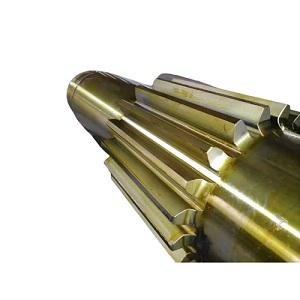 Forging Steel Ball Mill Rotary Kiln Drive Spur Pinion Gear Shaft Forging Steel Ball Mill Rotary Kiln Drive Spur Pinion Gear Shaft