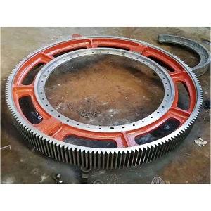 OEM Customized Rotary Kiln Parts Large Size Rotating Ring Gear OEM Customized Rotary Kiln Parts Large Size Rotating Ring Gear